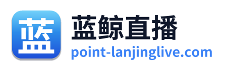 蓝鲸直播 Logo